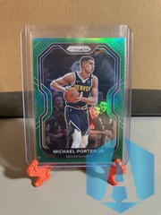 2020-21 Panini Prizm Green #86 Michael Porter Jr. Denver Nuggets